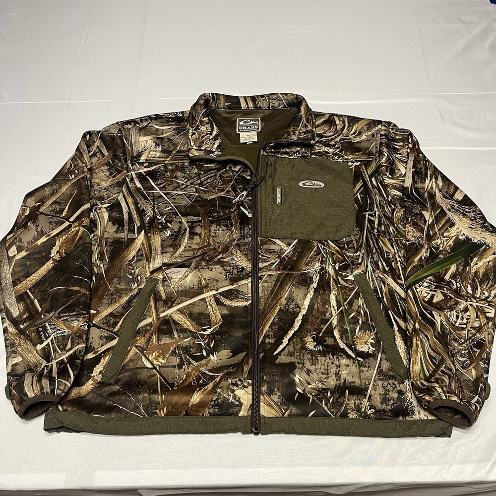 Drake Waterfowl Systems MST Jacket Men's M Realtree Max 5 Camo Hunting